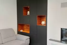 Schreinerei ILIN - Wohnzimmer Innenausbau